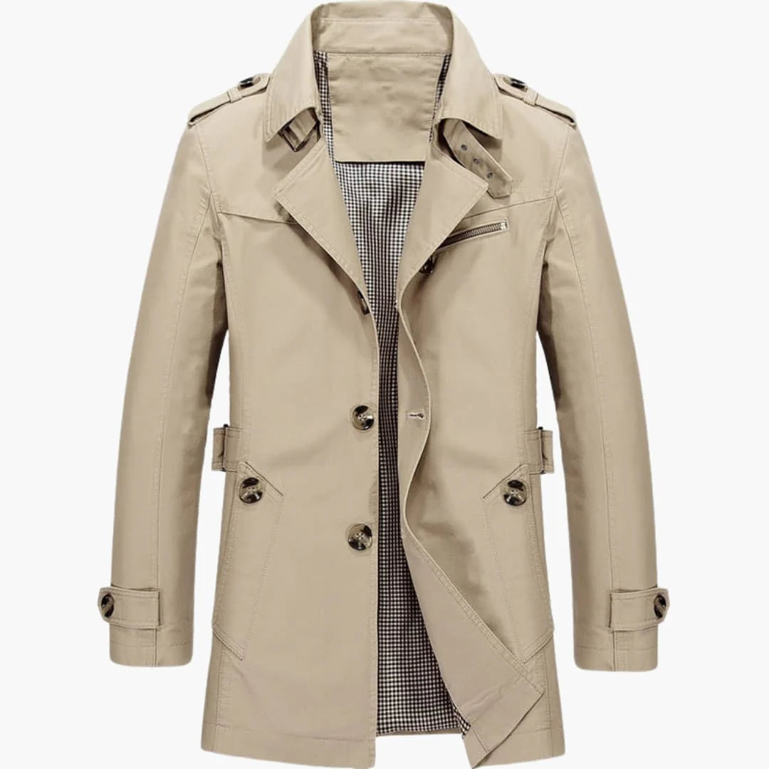 Magnus™ | Klassisk og stilren trenchcoat